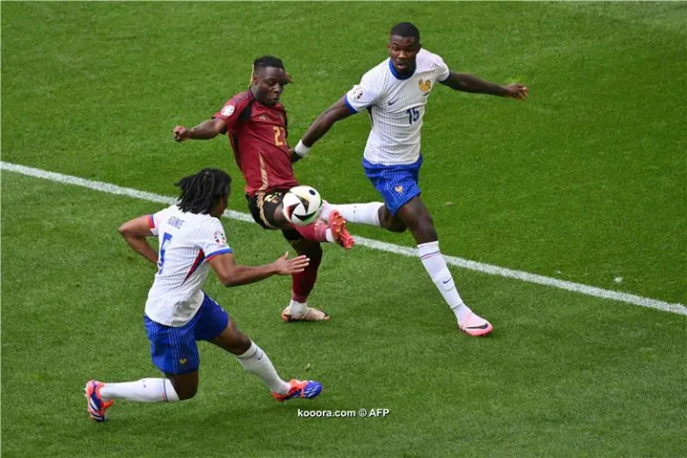 فرنسا تركل بلجيكا خارج يورو 2024